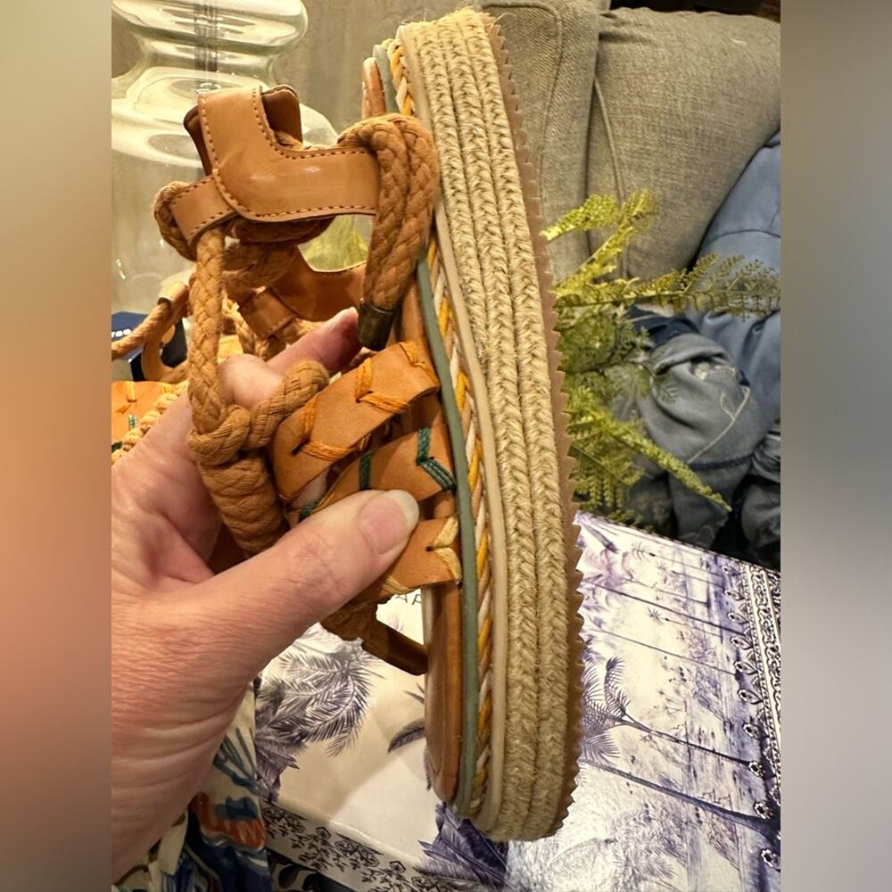 Farm Rio Sand Rope Tie Sandals - Picture 13 of 15